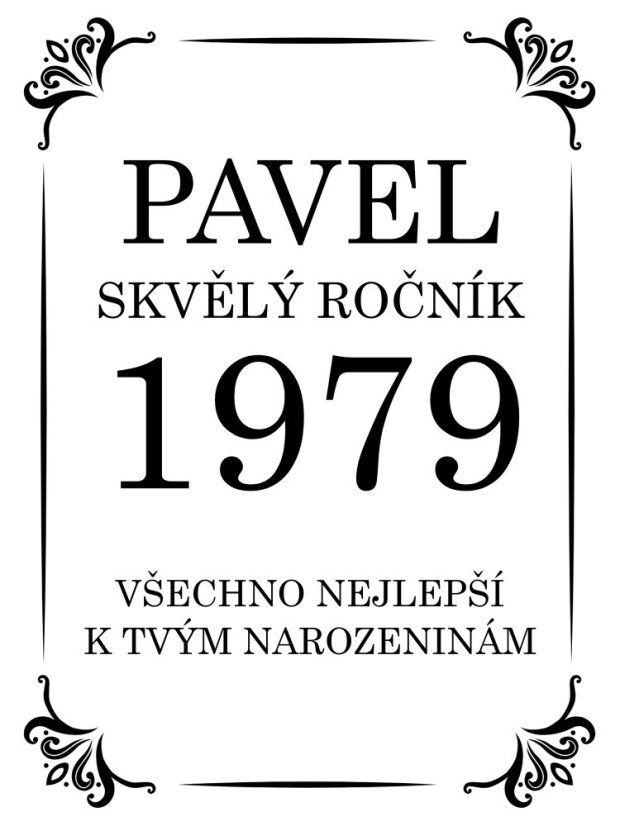Víno k narozeninám