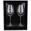 Sklenice na víno s krystaly Preciosa 470 ml - Flower 2 ks