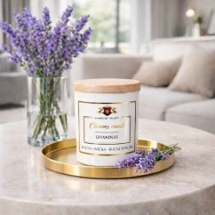 Vonná sójová svíčka - Levandule - 300g