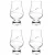 Sklenice na rum s krystaly Preciosa 160 ml - Stuhy 4 ks