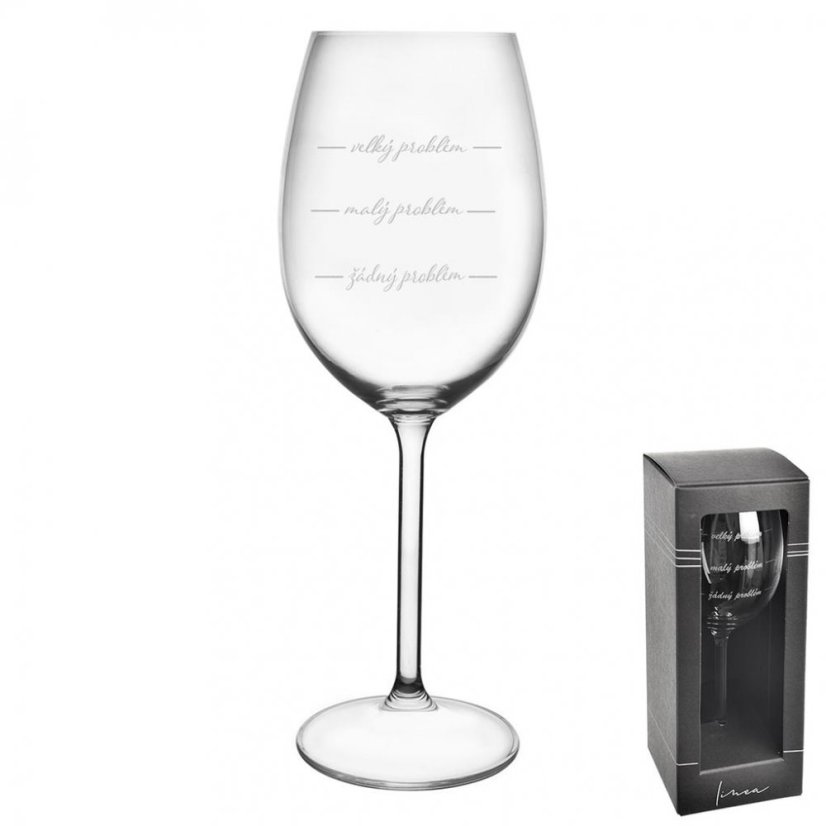 Sklenice na víno 450 ml Problém