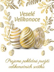 Víno s velikonoční etiketou 0,75L - Veselé Velikonoce