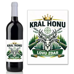 Víno s motivem - Král honu - 0,75l