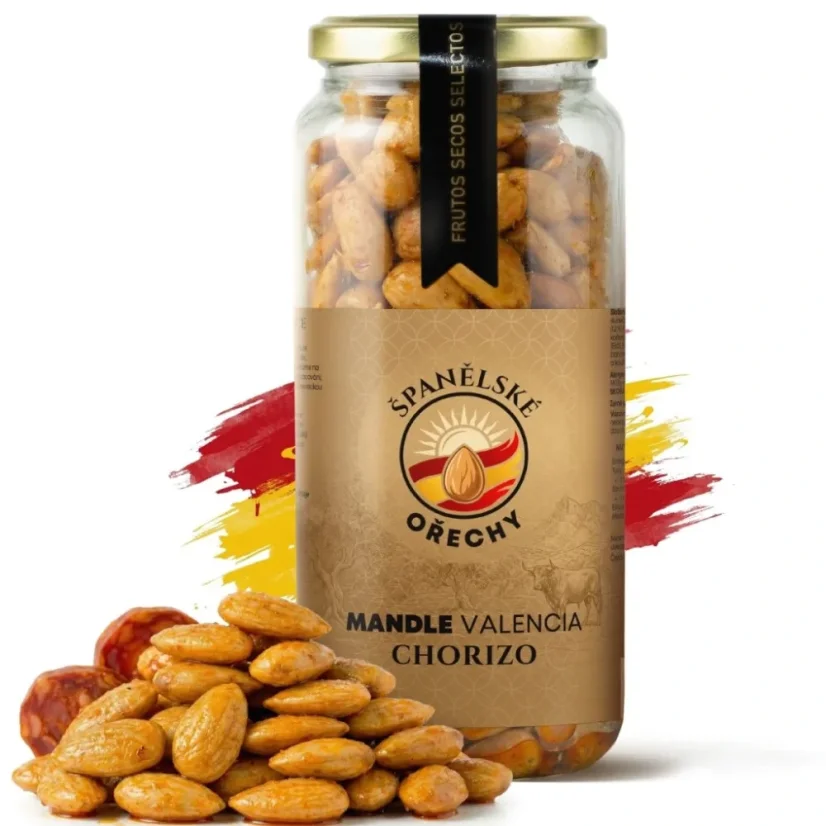 Mandle pražené s příchutí Chorizo (440 g)