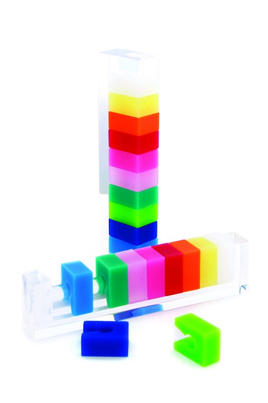 Barevné rozlišovače na skleničky - Identity blistr