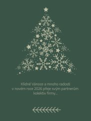 Vánoční samolepící etiketa na víno 0,75l - VE0004