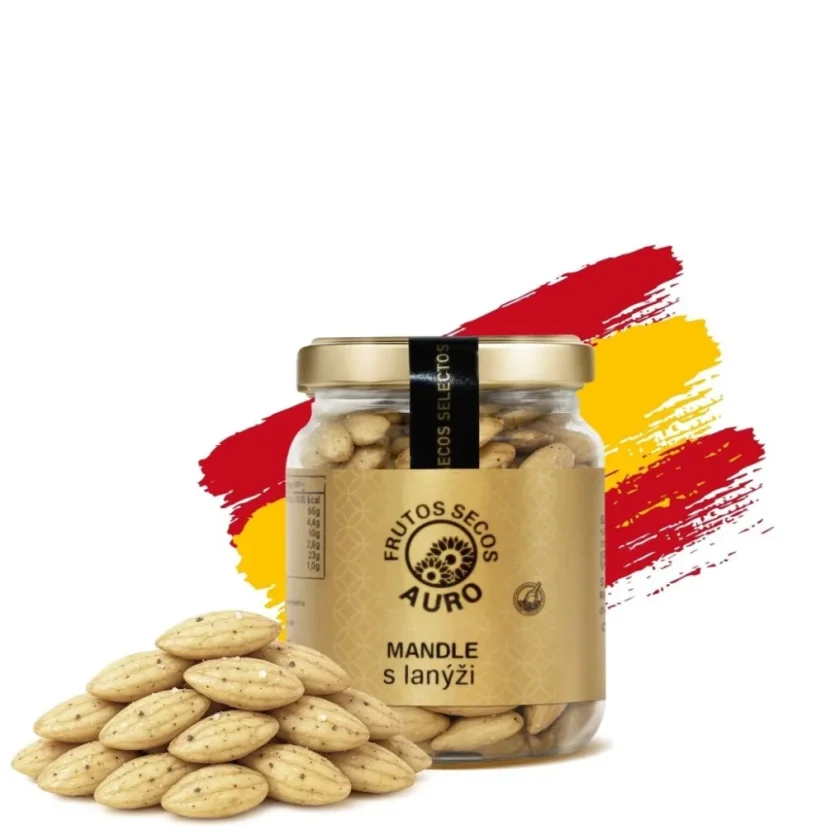 Lanýžové mandle 125g – Degustační balení | Zámecké sklepy