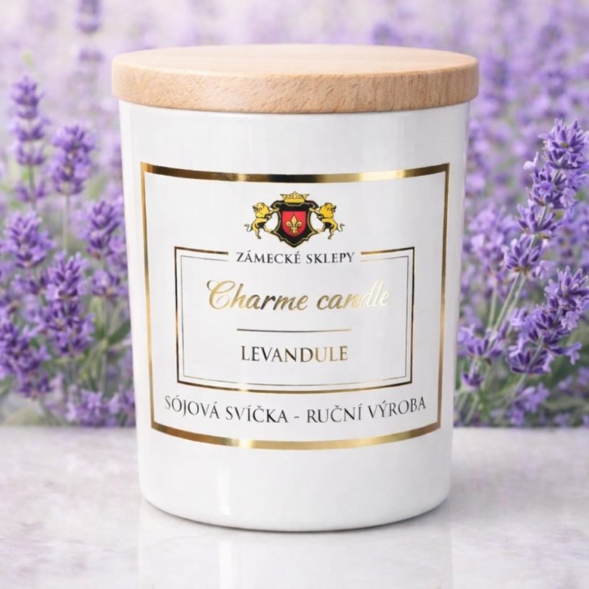 Vonná sójová svíčka - Levandule - 300g