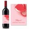 Etiketa na víno 0,75l  - přání k Valentýnu - VT220004
