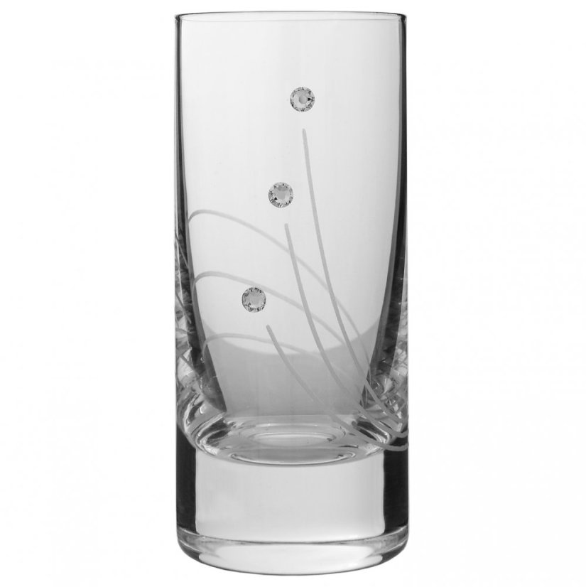 Sklenice na destiláty 70ml s krystaly Swarovski - Linie 6ks