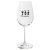 Sklenice na víno 350 ml s potiskem Wine Aerobics
