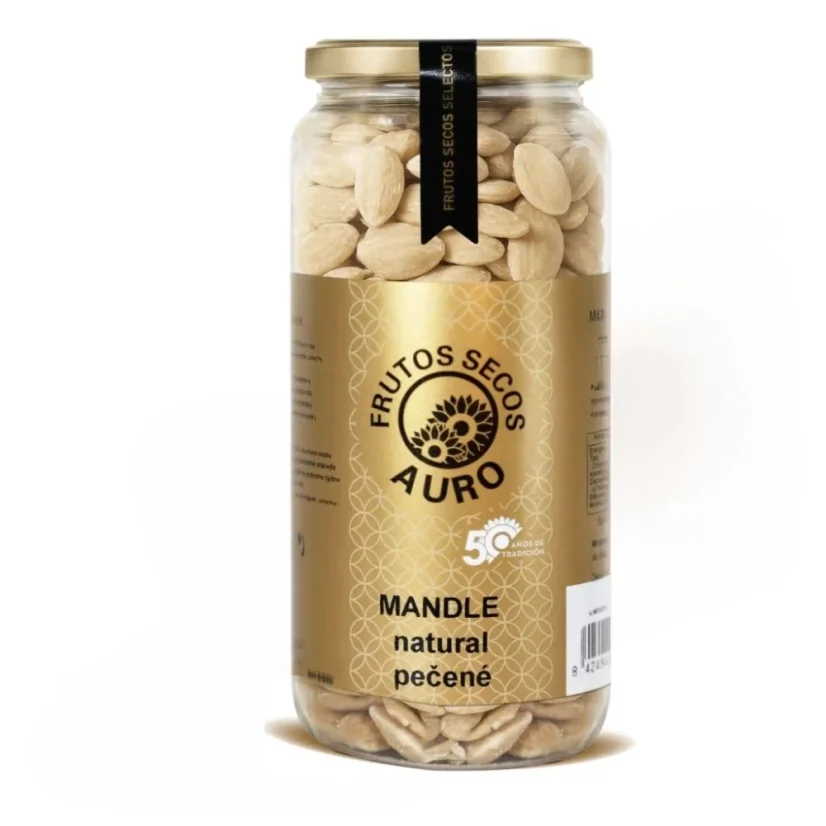 Mandle Valencia natural, pečené (420g)