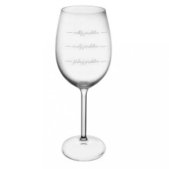 Sklenice na víno 450 ml Problém