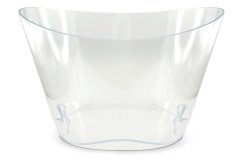 Chladící nádoba na víno a sekt - ovál transparentní