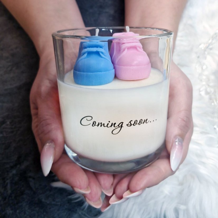 Vonná sójová svíčka 320g - "Coming soon..."