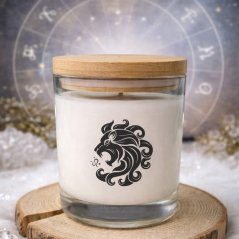 Sójová svíčka Znamení zvěrokruhu - Lev