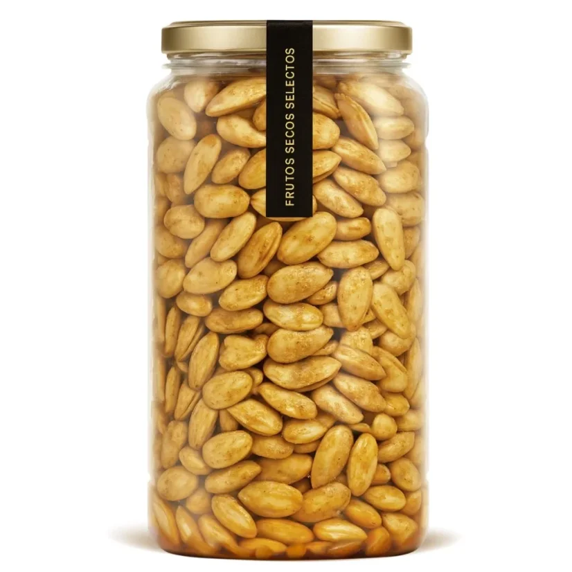 Mandle pražené Venkovské s cibulkou, rajčaty a česnekem (950g)