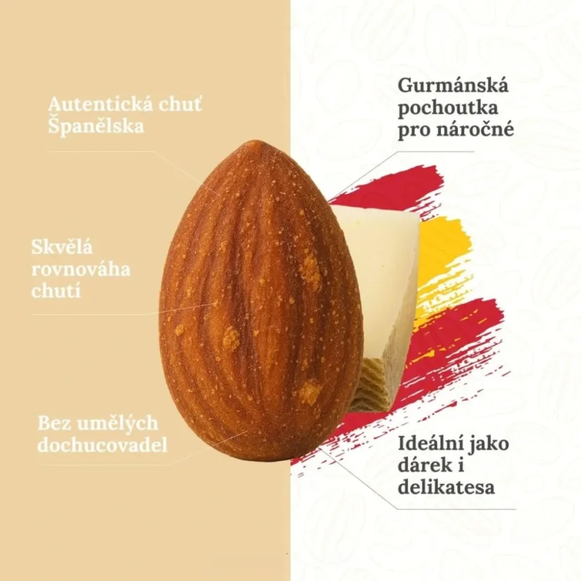 Mandle se sýrem v kůži (400g)