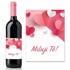 Víno jako dárek z lásky - Miluji tě