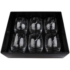 Sklenice na whisky Globo 350 ml s krystaly Preciosa - Plant 6 ks