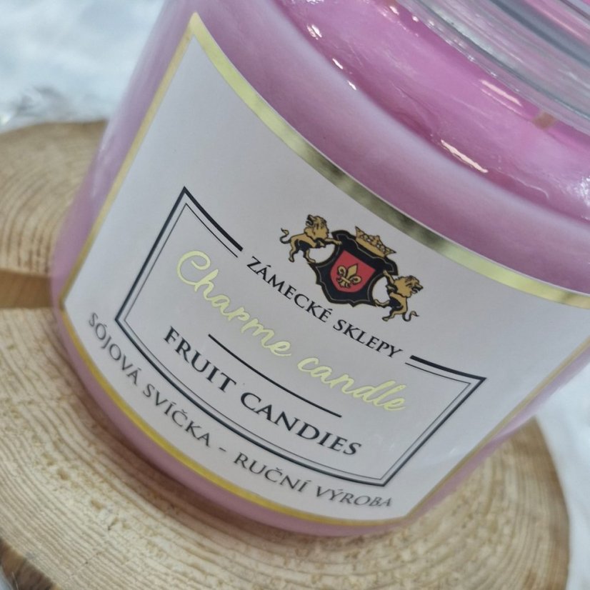 Sójová svíčka Charme Candle - Fruit candies - 410g