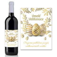 Víno s velikonoční etiketou 0,75L - Veselé Velikonoce