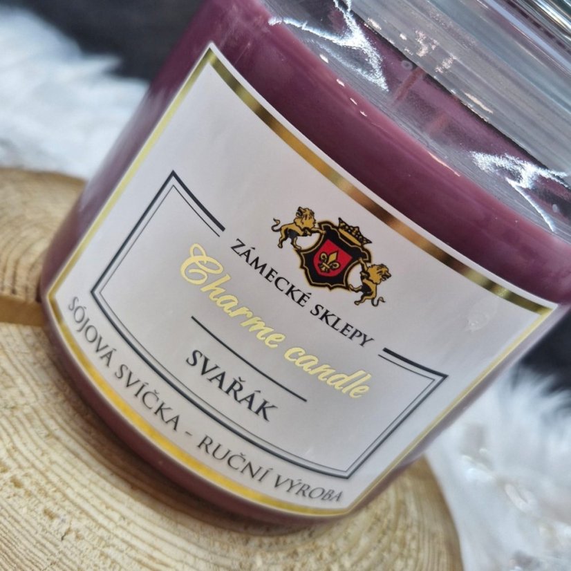 Sójová svíčka Charme Candle - Svařák - 410g