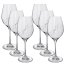 Sklenice na víno s krystaly Preciosa 470 ml - Plant 6ks