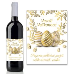 Víno s velikonoční etiketou 0,75L - Veselé Velikonoce