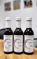 Mini víno - Chardonnay 2021 - suché - 0,187l