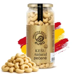 Kešu ořechy Natural pečené nesolené (400 g)