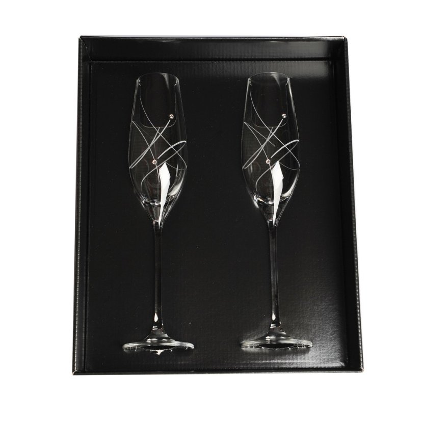 Luxusní sada sklenic na sekt - Swarovski Celebration