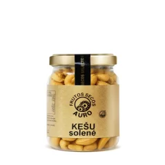 Kešu ořechy pražené solené (125 g)