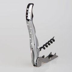 Vývrtka Pulltap´s Classic zdobená krystaly Swarovski - Chromová