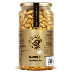 Mandle pražené Venkovské s cibulkou, rajčaty a česnekem (950g)