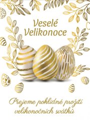 Víno s velikonoční etiketou 0,75L - Veselé Velikonoce