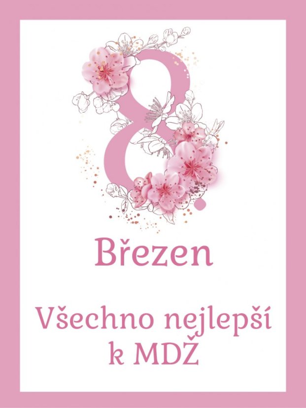 Víno s přáním k MDŽ