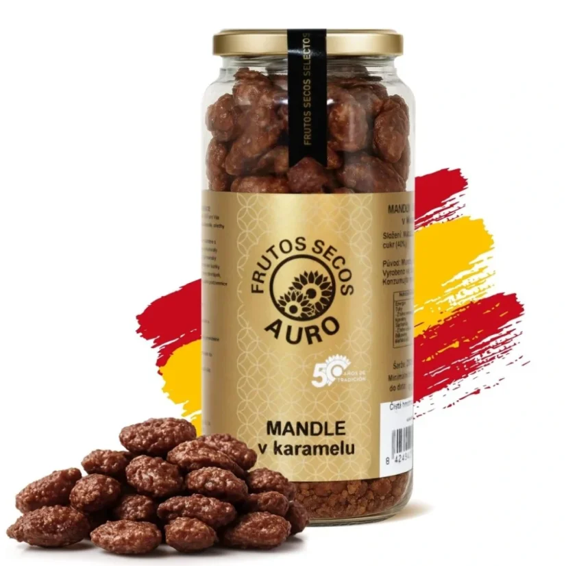 Mandle Valencia v karamelu (380 g)