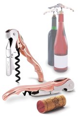 Luxusní dvoufázová vývrtka Pulltap´s Classic Rosé Gold