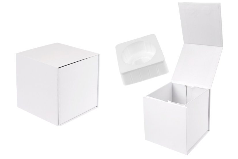 Vonná sójová svíčka v krabičce  k Valentýnu: Jasmín & Vanilka 200g