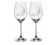 Sklenice na víno s krystaly Preciosa Páv 360 ml -  2ks