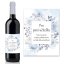 Víno 0,75l s etiketou Pro paní učitelku - modrá PU25004