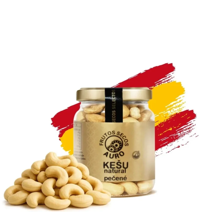 Kešu ořechy Natural pečené nesolené (125 g)