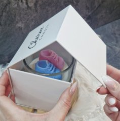 Vonná sójová svíčka 300g - Budeme mít miminko!