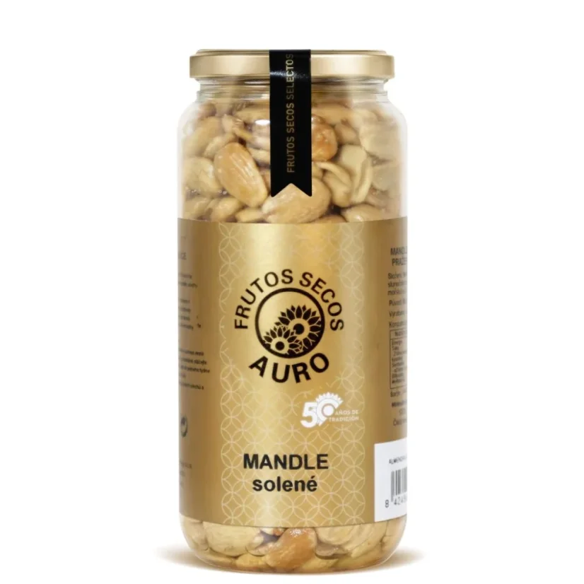 Mandle Valencia pražené solené (440 g)
