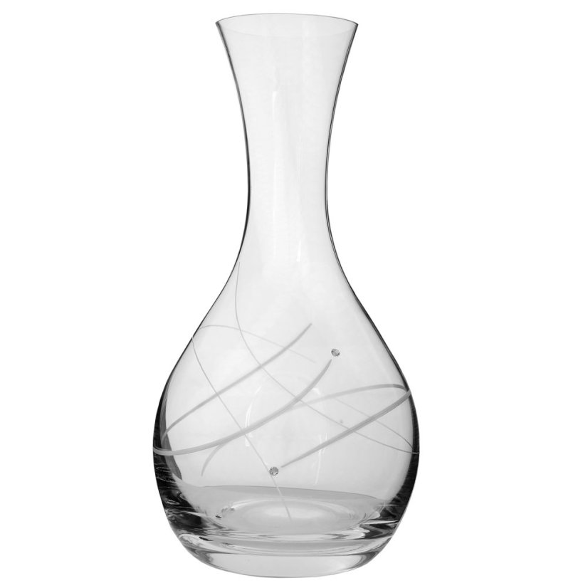 Karafa na víno s krystaly Preciosa 1200 ml Preciosa