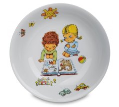 Dětská porcelánová souprava Martínek - ilustrace Helena Zmatlíková, Thun 1794