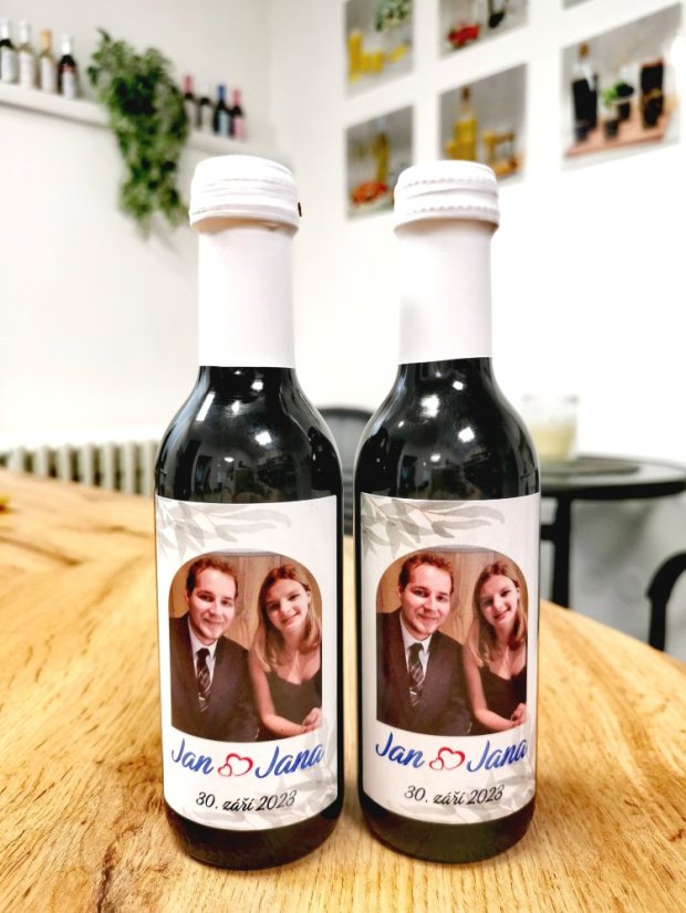 Mini víno - Chardonnay 2021 - suché - 0,187l