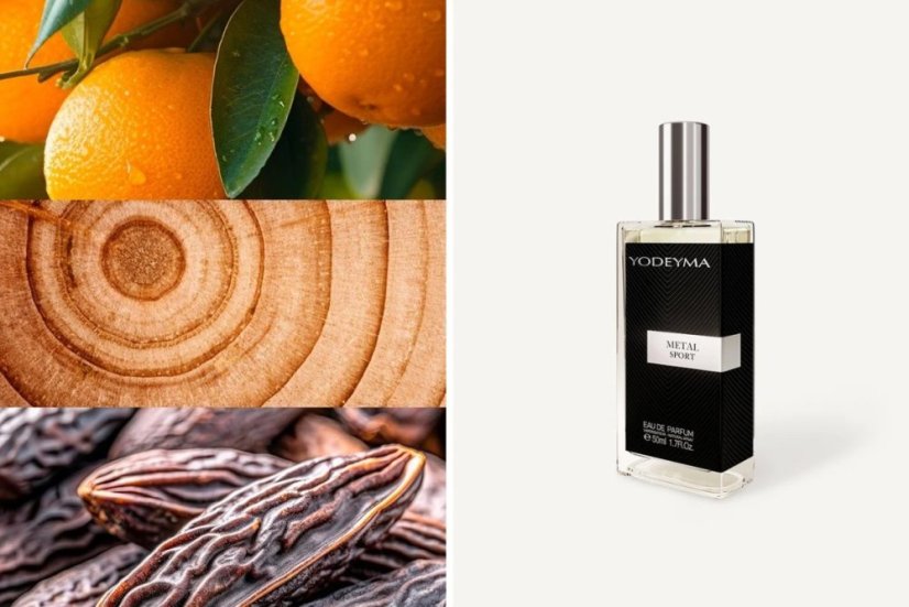 Pánský parfém Yodeyma Paris Metal Sport 50 ml