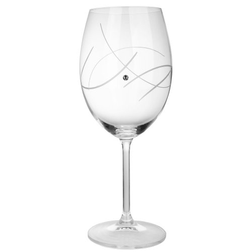 Sada 6 sklenic na víno s krystaly Swarovski 580 ml - Orbit 1